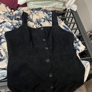 Short dress buttons are fake